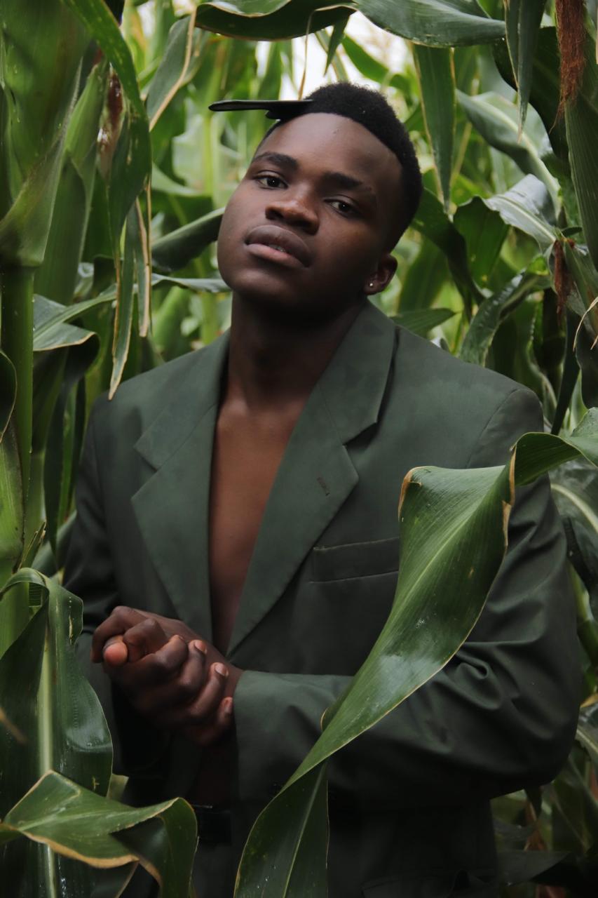 Lambert, South African model showcasing runway fashion